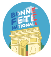 Bonne Fête Nationale 14julliet Sticker - Bonne Fête Nationale 14julliet France Stickers
