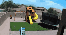Windy See GIF - Windy See Trampoline Area GIFs