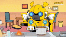 Bumblebee Transformers GIF - Bumblebee Transformers Cooking GIFs