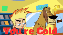 Johnny Test Youre Cold GIF - Johnny Test Youre Cold Cold Blooded GIFs