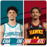 Charlotte Hornets (116) Vs. Atlanta Hawks (106) Post Game GIF