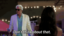 Dont Think About That Dont Think About It GIF - Dont Think About That Dont Think About It The Good Place GIFs