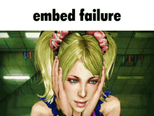 embed fail embed failure lollipop chainsaw