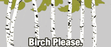birch please