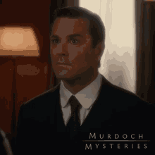 Stunned William Murdoch GIF - Stunned William Murdoch Murdoch Mysteries GIFs