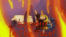 Dragon Ball Boom GIF - Dragon Ball Boom In The Face GIFs