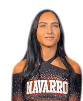 Shocked Navarro College Cheer Team Sticker
