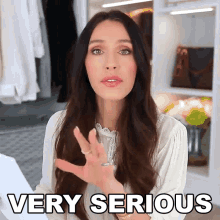 Very Serious Shea Whitney GIF - Very Serious Shea Whitney For Real GIFs