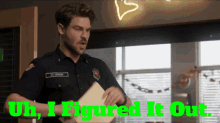 Station19 Jack Gibson GIF - Station19 Jack Gibson Uh I Figured It Out GIFs