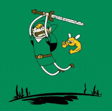 Link Adventure Time GIF - Link Adventure Time Brunowgiollo GIFs