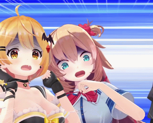 Made a few funny gifs from Zeta's hologra debut, use them as you wish 🤝 :  r/Hololive