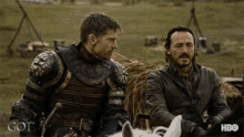 Game Of Thrones Jaime Bronn GIF - Game Of Thrones Jaime Bronn Battle GIFs