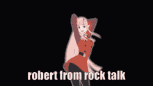 Rock Talk Anime GIF - Rock Talk Anime Robert GIFs