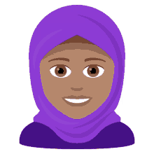 headscarf joypixels hijab headwear muslim customary headwear