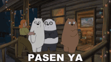 Pasen Ya Pardo Panda GIF - Pasen Ya Pardo Panda Polar GIFs