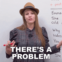 There'S A Problem Emma GIF - There'S A Problem Emma Engvid GIFs