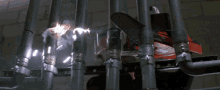Die Hard Chain Saw GIF - Die Hard Chain Saw Connection Interrupted GIFs