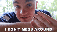 I Dont Mess Around Kendall Gray GIF - I Dont Mess Around Kendall Gray Im Serious GIFs