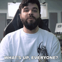 What'S Up Everyone Andrew Baena GIF - What'S Up Everyone Andrew Baena How Are You Guys GIFs