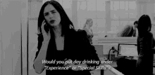 Drinking Alcohol GIF - Drinking Alcohol Jessica Jones GIFs