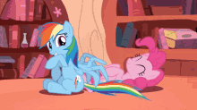 Mlp Rainbow Dash GIF - Mlp Rainbow Dash Pinkie Pie GIFs