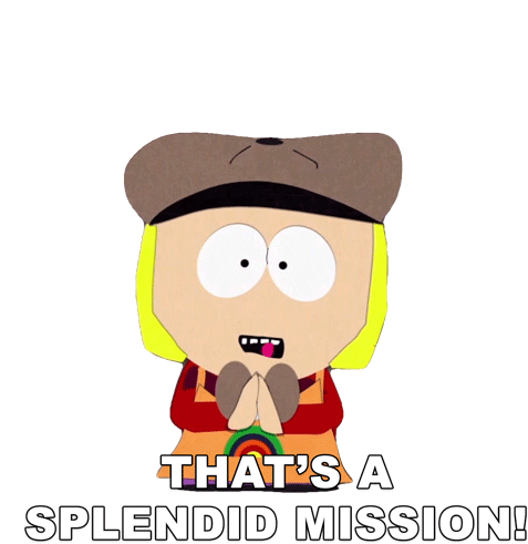 Thats A Splendid Mission Pip Pirrip Sticker - Thats A Splendid Mission Pip Pirrip South Park Stickers