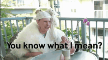 Know What I Mean Carla Delaney GIF - Know What I Mean Carla Delaney Sketch Comedy GIFs