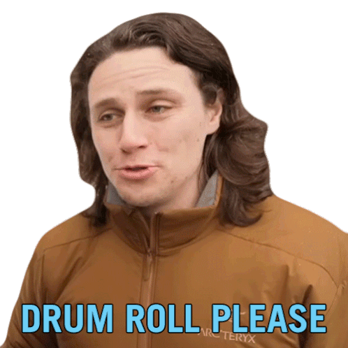 Drum Roll Please Michael Downie Sticker - Drum Roll Please Michael Downie Downielive Stickers