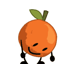 animation animated smiling orange marching