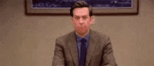 Cocky Ed Helms GIF - Cocky Ed Helms The Office GIFs