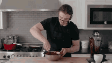 Stir Joshua Weissman GIF - Stir Joshua Weissman Cooking GIFs