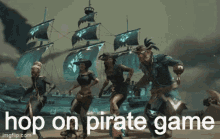 Hop On Pirate Game GIF - Hop On Pirate Game GIFs