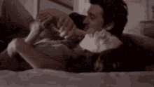 Derek Sheperd Meredith Grey GIF - Derek Sheperd Meredith Grey Laughing GIFs