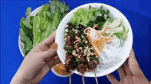 Bún Thịt Nướng GIF - Bún Thịt Nướng ẩm Thực Việt Nam Vietnamese Sticky Pork Noodles GIFs