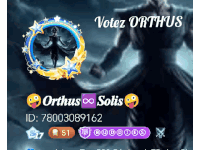 a screenshot of a person 's profile with the words votez orthus at the top