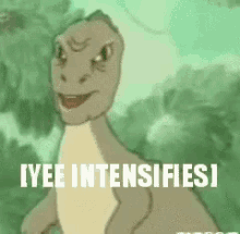 Yee Dinosaur GIF - Yee Dinosaur Cartoon GIFs
