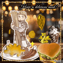 Laios Anime GIF - Laios Anime Have A Delicious Meal GIFs