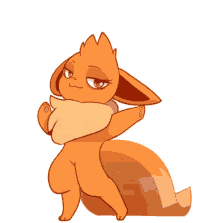 eevee smug dancing peace and tranquility hatin time
