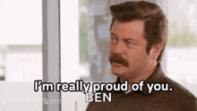 Parks And Rec Ron Swanson GIF - Parks And Rec Ron Swanson Congrats GIFs