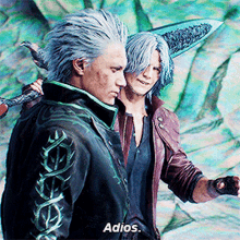 Devil May Cry Video Game Series GIF - Devil May Cry Video Game Series Adios GIFs