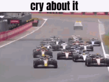Formula1 Cry About It GIF - Formula1 Cry About It Zhou Guanyu GIFs