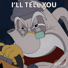 Ill Tell You Elder Kettle GIF - Ill Tell You Elder Kettle The Cuphead Show GIFs