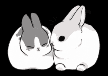 Bunny Kiss GIF - Bunny Kiss GIFs