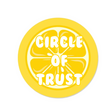 Circle Of Trust Tier3 Sticker - Circle Of Trust Tier3 Aidansarmy Stickers