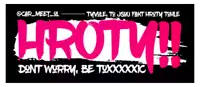 a poster that says dont worry be tyxxxc on it
