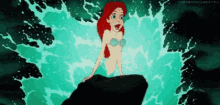 Little Mermaid Ariel GIF - Little Mermaid Ariel Splash GIFs