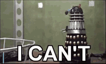 I Can'T - Doctor Who GIF