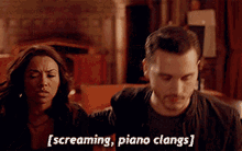 Screaming Piano Clangs GIF - Screaming Piano Clangs Bonnie And Enzo GIFs