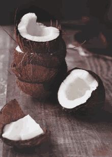 Coconuts Cracked Open GIF - Coconuts Cracked Open Swaying GIFs