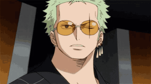 Zoro smiling PNG Image